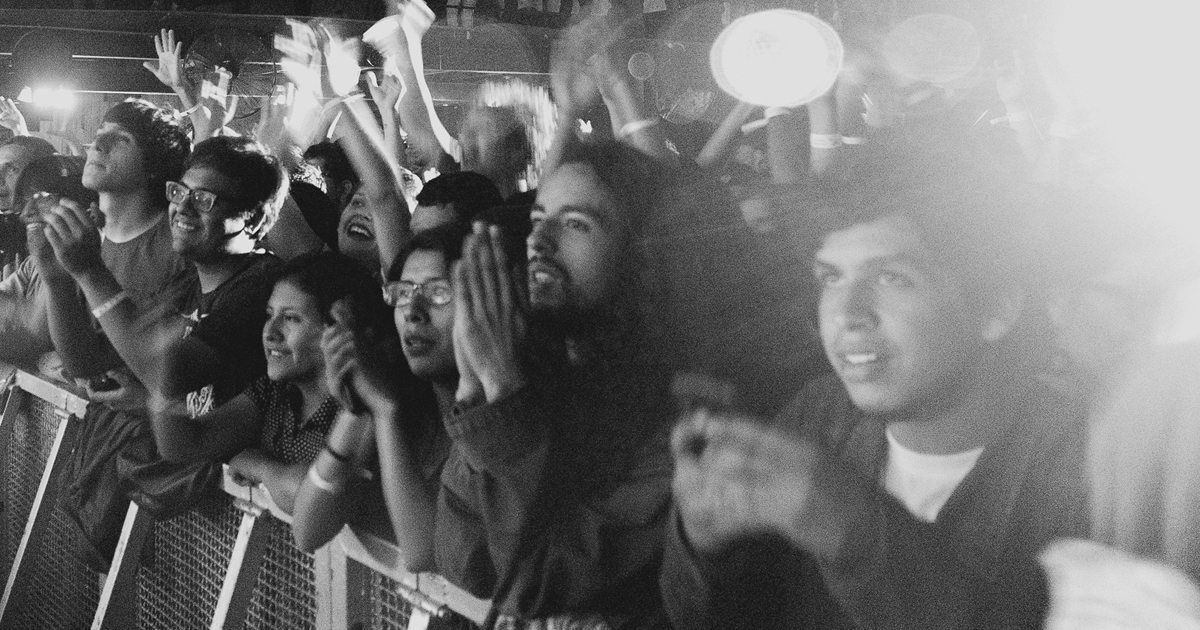 Huge Facebook exposure means getting your fans as excited as these concert goers.
